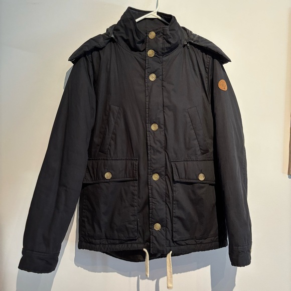 NATIVE YOUTH Other - Mens Winter Jacket Parka Native Youth Black and Faux Fur Medium